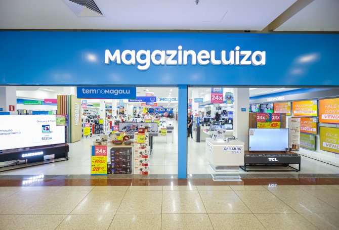 Fachada da Magazine Luiza Av. João da Escóssia,1515- Partage Shopping Mossoró